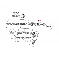 Prowadnica sprężyny DW 1610/1620 Metabo