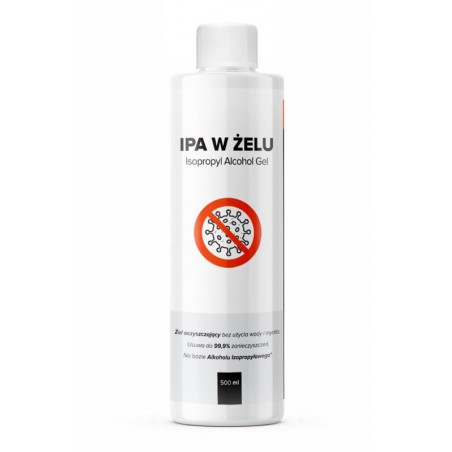 IPA w żelu 500ml alkohol izoprpylowy