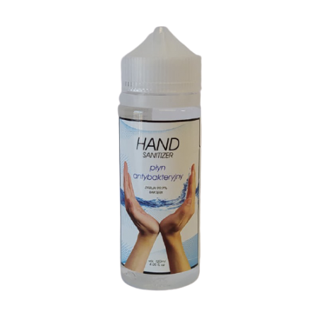 Płyn antybakteryjny do rąk Hand Sanitizer 120ml 70% alkohol gliceryna
